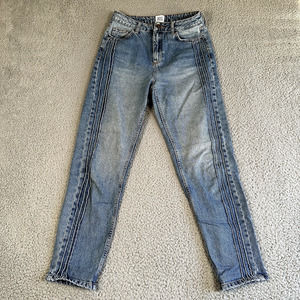 BDG‎ Urban Outfitters Jeans Women's 28x32 Blue Denim Mom Style Side Seam Detail